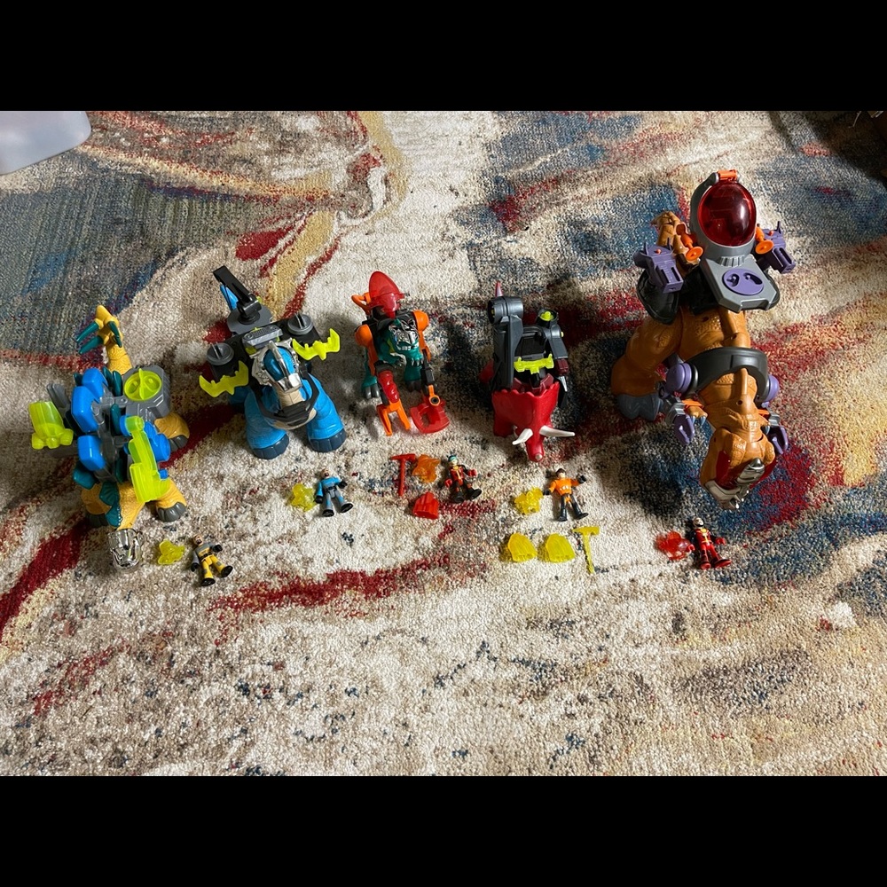 Imaginext dinosaurs